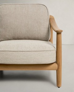 Contemporary Outdoor Teak <b>Sofa</b> <b>Set</b> with <b>Cushions</b> and Rope Accents – Stylish Patio Seating <b>Set</b> for Wholesale, OEM & Project - Product Image 5