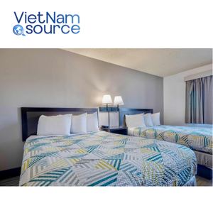 เตียงขนาดคิงไซส์ของโรงแรมหรู5ดาวเตียงไม้หัวเตียงห้องสวีทเฟอร์นิเจอร์ชุดโรงแรมห้องนอน6โครงการโดยเวียดนาม - Product Image 1