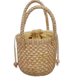 Bolso de Jacinto de Agua Hecho a Mano, Regalo de Boda Ecológico, Bolso de Cesta Tejida Natural - Product Image 1