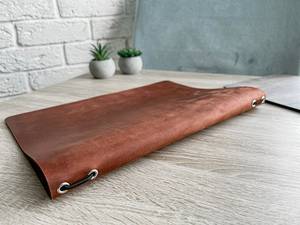 Luxury Genuine Leather Menu Holder Screw <b>Post</b> Menu Folder Wholesale Restaurant Menu Cover Custom Menu Board ALM-0070C - Product Image 1