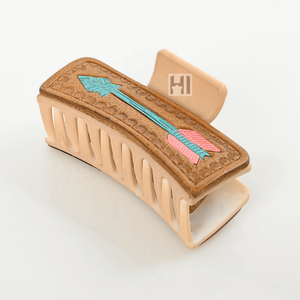 Pinza para el pelo de vaquera occidental, pinza para el pelo bohemio occidental, accesorio elegante para vaquera - Product Image 2