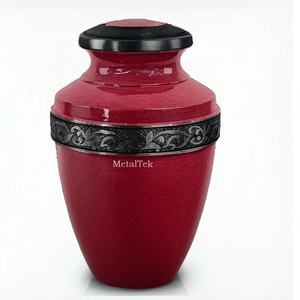 Urnes de crémation pour cendres humaines Couleurs personnalisées Urnes funéraires pour adultes de style américain Pot en métal Souvenir pour cendres Prix de gros - Product Image 5