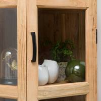 Meuble d'angle Vandana Maxima Flux en bois d'acacia