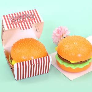 Juguetes Blandos de Peluche al por Mayor para Niños, Juguetes Sensoriales de Hamburguesa de Subida Lenta, Recuerdos de Fiesta, Regalo de Cumpleaños Kawaii, Hamburguesa Desmontable - Product Image 4