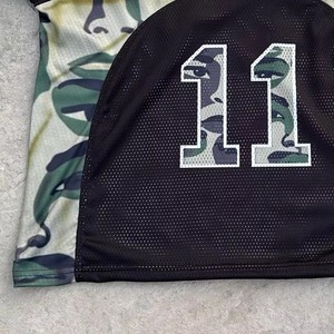 Camiseta de Manga Corta con Cuello Redondo y Estampado de Camuflaje para Hombre, con el Número 11, Transpirable, Corte Regular, Estilo Deportivo, Tejido de Poliéster - Product Image 6