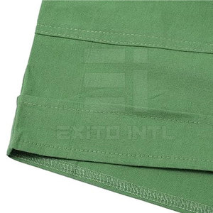 Women's Cotton Casual Short 2026 Summer Elastic Waist <b>Drawstring</b> Loose Fit Breathable Solid Color Plus Size Wholesale OEM Custom - Product Image 3