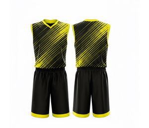 OEM Basketball Jersey Set Full Sublimation Custom Team Uniform for Dry Breathable Polyester Jersey And Shorts For <b>Men</b> Women - Product Image 6