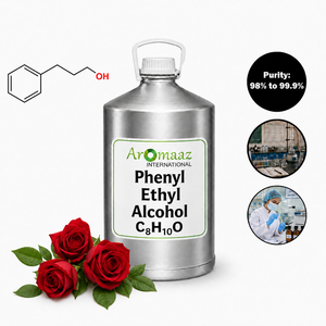 Aromaaz International Phenyl Ethyl Alcohol (CAS 60-12-8) Liquid 99.0%-99.5% Purity Sweet Scent for Food Flavor - Product Image 1