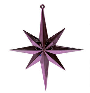 <b>Red</b> Star Christmas <b>Ornament</b> Handcrafted Traditional Holiday Decoration - Product Image 5