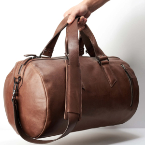 Bolsa de Viaje Deportiva Grande para Mujer, Bolsa de Fin de Semana, Bolsa de Mano de Cuero, Bolsa de Gimnasio - Product Image 1