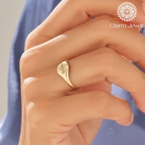 Bague Fleur Minimaliste Classique en Argent Moissanite Charm Jewels Unisexe Sertie à Griffes pour Fiançailles - Product Image 2