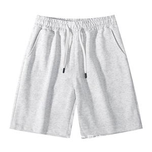 Pantalones Cortos de Hombre de Alta Calidad Hechos de Tela de Algodón y de Estilo Casual, Ideales para Entrenamiento Físico y Running - Product Image 1