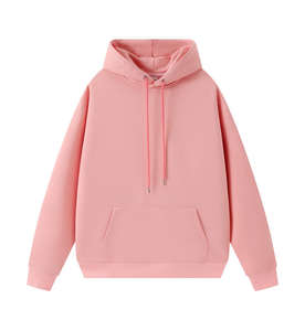 Sudadera con Capucha Negra Lisa para Hombre, Unisex, al por Mayor, Personalizable, 330 g/m², Modelo 2025 - Product Image 4