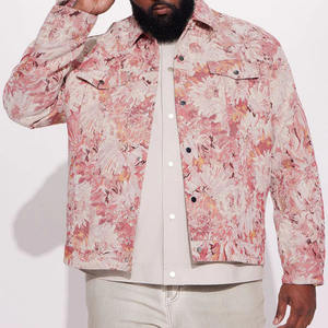 Veste en jean vintage personnalisée pour homme, style streetwear, collection 2025, pour l'extérieur - Product Image 4