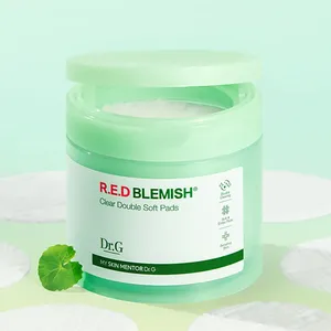 Almohadillas de algodón de calidad para Dr.G Double Soft 60P Red Blemish Clear - Product Image 1