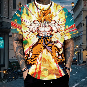 Polo con estampado digital de lobo oscuro rugiente para hombre |   Camiseta Artística con Cierre de Cremallera 1/4 Sublimada |   Ropa de Verano con Motivos Animales en Tonos Fríos y Atrevidos - Product Image 3