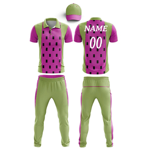 Unisex 100% Polyester Breathable Custom <b>Cricket</b> Uniform Set with for <b>Shirt</b> T-<b>Shirt</b> Pants for Adults Wholesale - Product Image 3