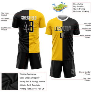 <b>BIN</b> FATEH Unsex Football Jersey And Shorts Set Customized Sublimation Breathable Quick Dry Adult's Soccer Apparels - Product Image 4