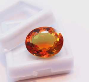 Citrine Gemstone Oval Cut Loose Stone IGI Certified Natural Yellow Light for Jewelry Making Ring Pendant - Product Image 2