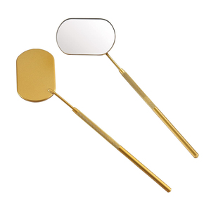 Espejo de Inspección para Extensiones de Pestañas al por Mayor, Mango de Acero Japonés, Logotipo Personalizado, Precio de Fábrica OEM - Product Image 1