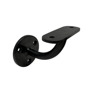 OEM ODM Modern Design Matte Black PVD Stainless Steel <b>Handrail</b> Bracket for Hotel Application Balustrades & <b>Handrails</b> - Product Image 1