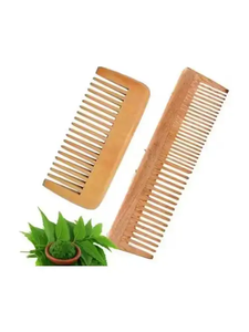Peine de Madera Artesanal de Alta Calidad para Barba y Cabello, Ecológico, Herramienta de Peinado Moderna, India FAIZA CRAFT FC-3103, Artesanía Natural - Product Image 4
