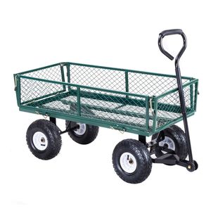 Carrello da Giardino Resistente con Ruote per Lavori all'Aperto - Product Image 3