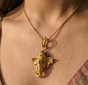 จี้พระพิฆเนศทองคำ 22K - Product Image 2