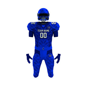 Servicio OEM, Uniforme de Fútbol Americano al por Mayor, MOQ Bajo, Transpirable, Jersey y Pantalones Cortos Más Vendidos, Talla Grande 2026, 100% Poliéster - Product Image 4