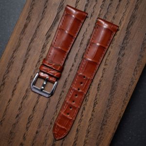 Correa de reloj de piel de cocodrilo duradera, varios tamaños, servicio personalizado para proyectos de relojería de alta gama, venta al por mayor, exportación directa de fábrica - Product Image 5