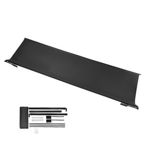 Tenda da sole scorrevole impermeabile da 7 pollici e 13 piedi con staffa, ricambio in tessuto per tenda da camper resistente - Product Image 1