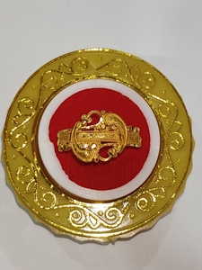 แหวนทองคำแท้ 22k สำหรับผู้ชาย/ผู้หญิง งานฝีมือแท้ สไตล์อินเดีย เครื่องประดับงานแต่งงาน งานเลี้ยง หรูหรา โดดเด่น - Product Image 4