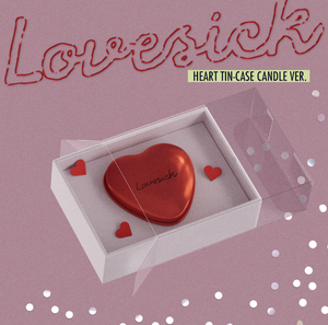CHAERYEONG Lovesick [Bougie en boîte métallique en forme de cœur Ver. C] 1er mini-album - Product Image 1
