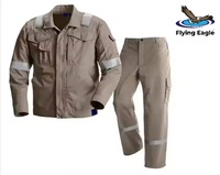Vêtements de travail industriels, combinaisons en coton durables multi-poches, vêtements de protection de sécurité
