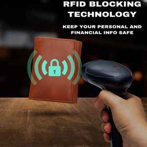 กระเป๋าสตางค์หนังแท้สีดำสำหรับผู้ชาย ดีไซน์หรูหรา ทำมือ ทรงบาง - Product Image 3