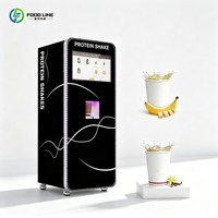Équipement de distribution de boissons protéinées à vitesse de agitation réglable, produisant des boissons de différentes textures