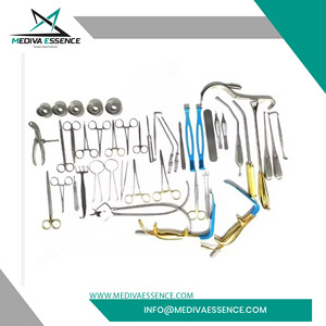 Ensemble d'instruments chirurgicaux manuels réutilisables de qualité supérieure pour l'augmentation mammaire, en acier inoxydable allemand, certifié CE Classe I ISO - Product Image 6