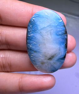 Piedra de Hielo Glaciar Natural Premium al por Mayor, Gema de Cristal Blanco Azulado, Cabujón de Formas Mixtas, Hilo de Piedras para Fabricación de Joyería de Alta Calidad - Product Image 2