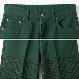 Jeans de Pierna Recta para Hombre, Talla Grande, Cintura Alta, Tela Elástica, Lavado Enzimático, Aptos para las Cuatro Estaciones - Product Image 3