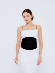 เข็มขัดพยุงครรภ์คุณภาพเยี่ยมสำหรับผู้หญิง นุ่ม ระบายอากาศได้ดี ซักได้ ปรับได้ สายรัดพยุงหน้าท้องสำหรับคุณแม่หลังคลอด สวมใส่สบาย - Product Image 4