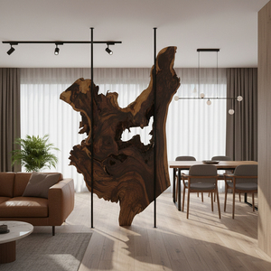 Décoration Murale Art Déco Rare en Bois de Suar Artistique Naturel Biologique – Meilleure Vente – Tête de Lit en Plaque de Bois Exotique Grande Pièce pour Mariage - Product Image 3