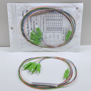 Divisor PLC de Fibra Óptica OEM/ODM 1x4 con Conector SC UPC/APC, Tipo de Tubo de Acero Monomodo, 1310/1550nm, FTTX/FTTH/CATV - Product Image 6
