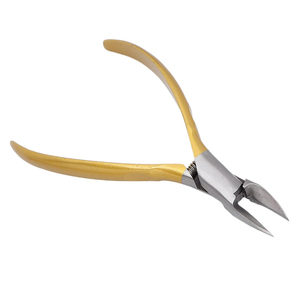 Newest Style Product Gold Plated <b>Nail</b> Nipper Cuticle Cutter Stainless Steel Precision Clipper Salon Grade Beauty <b>Tool</b> - Product Image 1