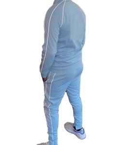 Men's Sports Tracksuit Set Full Sleeve <b>Zip</b> <b>Up</b> <b>Jacket</b> and Elastic Waist Performance Track Pants for Gym Running Fitness Walking - Product Image 5
