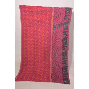 Indian Vintage <b>Kantha</b> Quilt Handcrafted Cotton Reversible Bedcover <b>Throw</b> Blanket Unique Bedding - Product Image 1