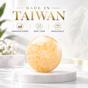 Savon facial en cristal enzymatique au glutathion fabriqué à Taïwan – Vente en gros OEM ODM pour fabricants de produits de beauté - Product Image 1