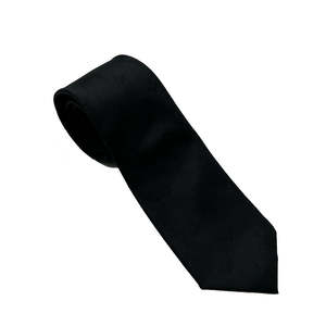 Corbata de Regalia Masónica de Diseño Personalizado, 100% Seda, Blanca y Negra con Logotipo G, Accesorio Masónico - Product Image 6