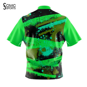 WHOLESALE Customized <b>Bowling</b> Shirts Soccer Wear with Sublimation Printing Men <b>Bowling</b> Jerseys - Product Image 2