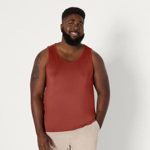 Débardeur Homme Personnalisé en Coton Écologique et Spandex, Col Rond, Coupe Musclée, pour Gym et Fitness, Logo Avant, Léger, Respirant, Été - Product Image 4