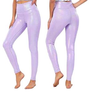 เลกกิ้งกีฬาเอวสูงสำหรับผู้หญิง ระบายอากาศได้ดี ไซส์ใหญ่ เหมาะสำหรับออกกำลังกาย โยคะ ฟิตเนส วิ่ง ยืดหยุ่น เป็นมิตรกับสิ่งแวดล้อม แห้งเร็ว - Product Image 2